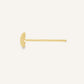 14K Heart Fishtail Nose Ring