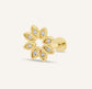 14K Flower CZ Flatback